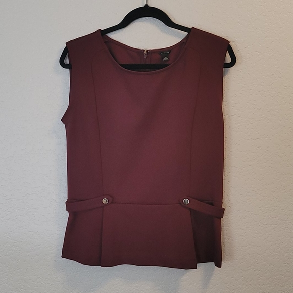 Ann Taylor Pleated Top - Picture 1 of 6